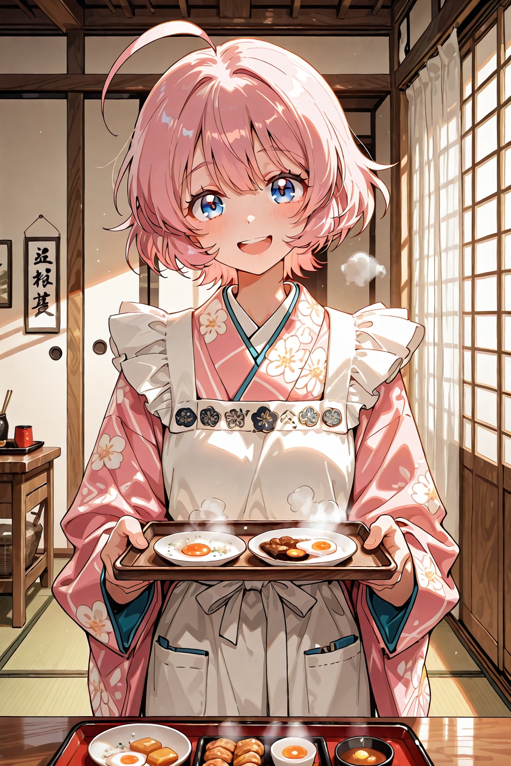 土曜も朝定食ありますよ♪