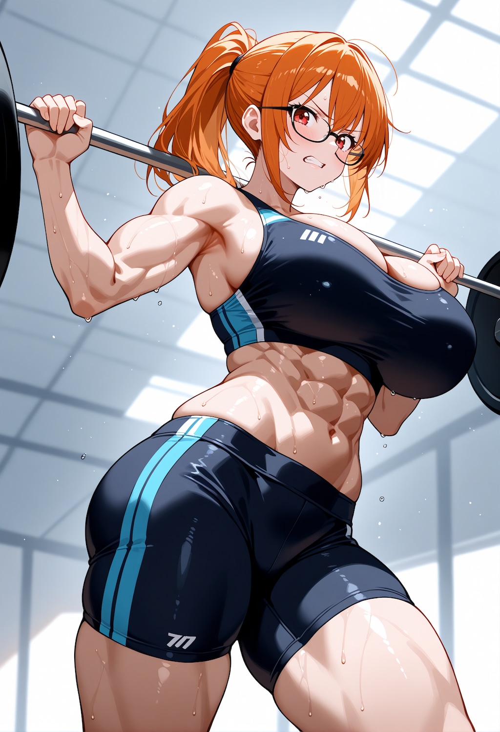 【今日の腹筋】今日のトレーニングきつかったぁ...