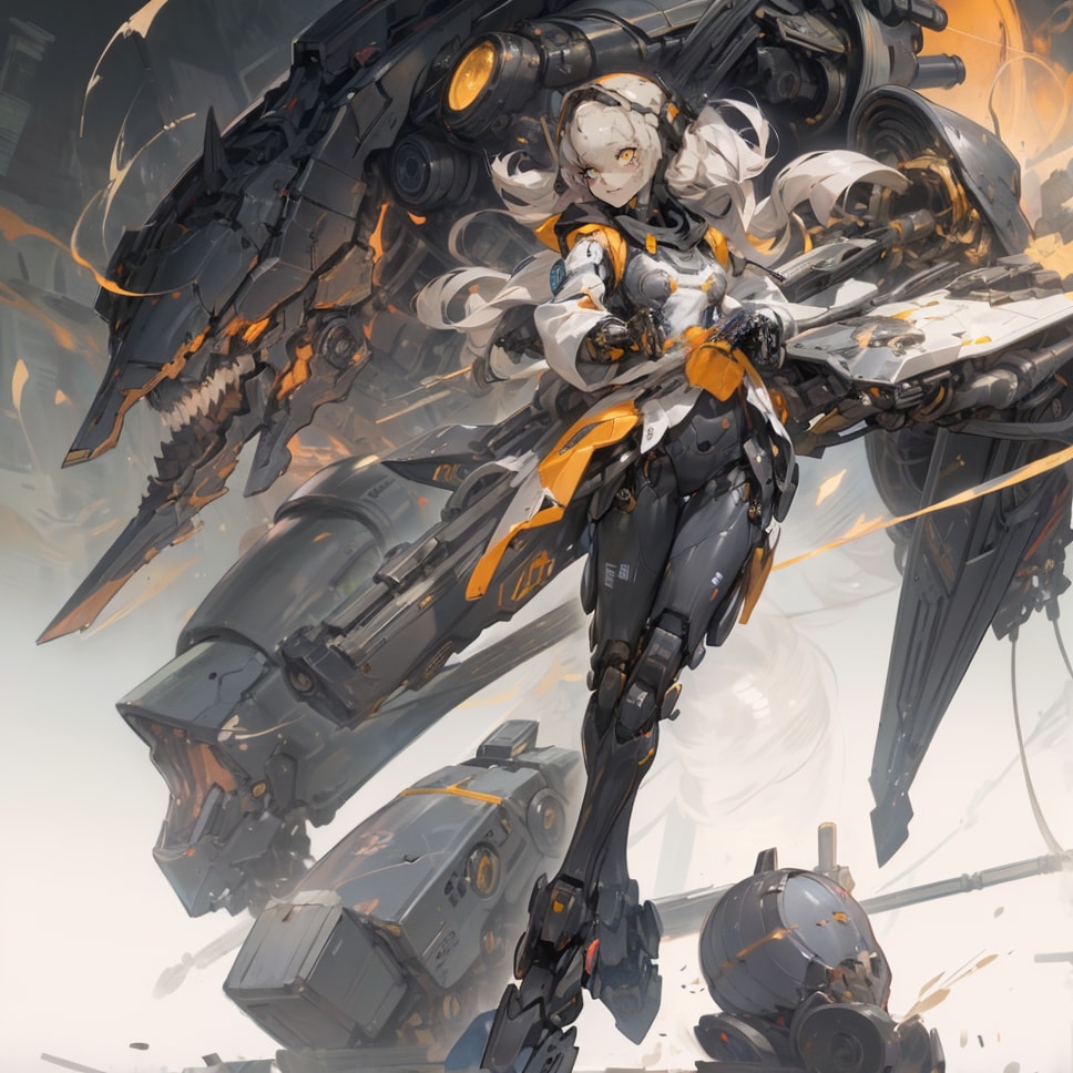 Girl and Robot1087