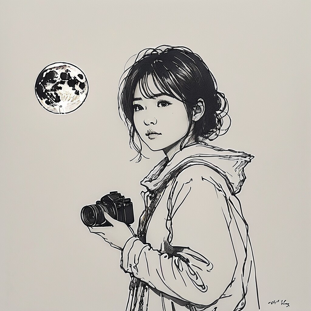少女とカメラ