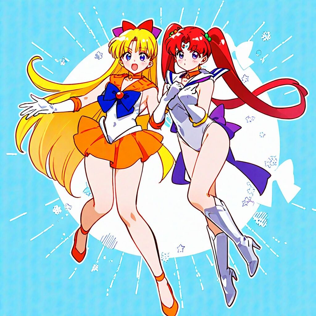 セーラーヴィーナスとセーラーらんまー2