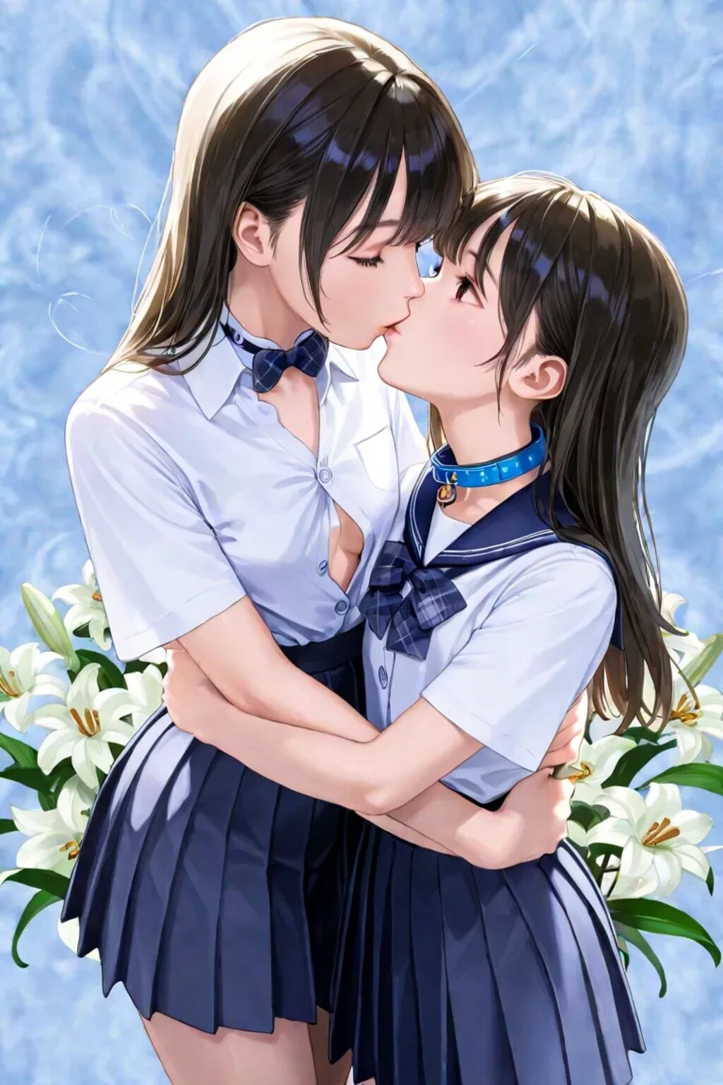 ふふ...キスして見せなさい。