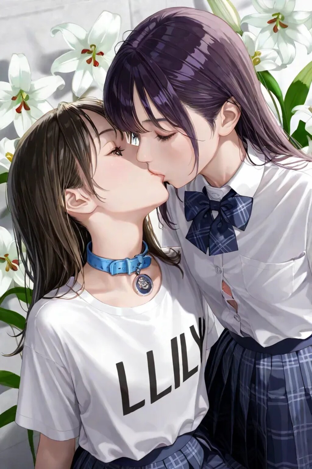 ふふ...キスして見せなさい。