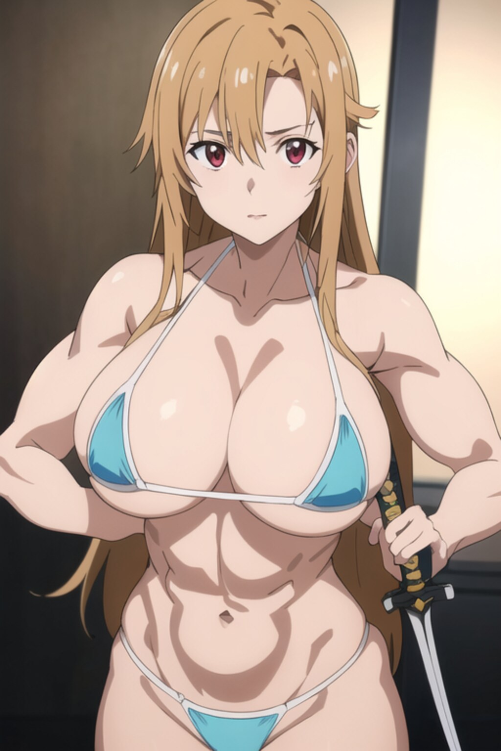 アスナ筋肉チート02