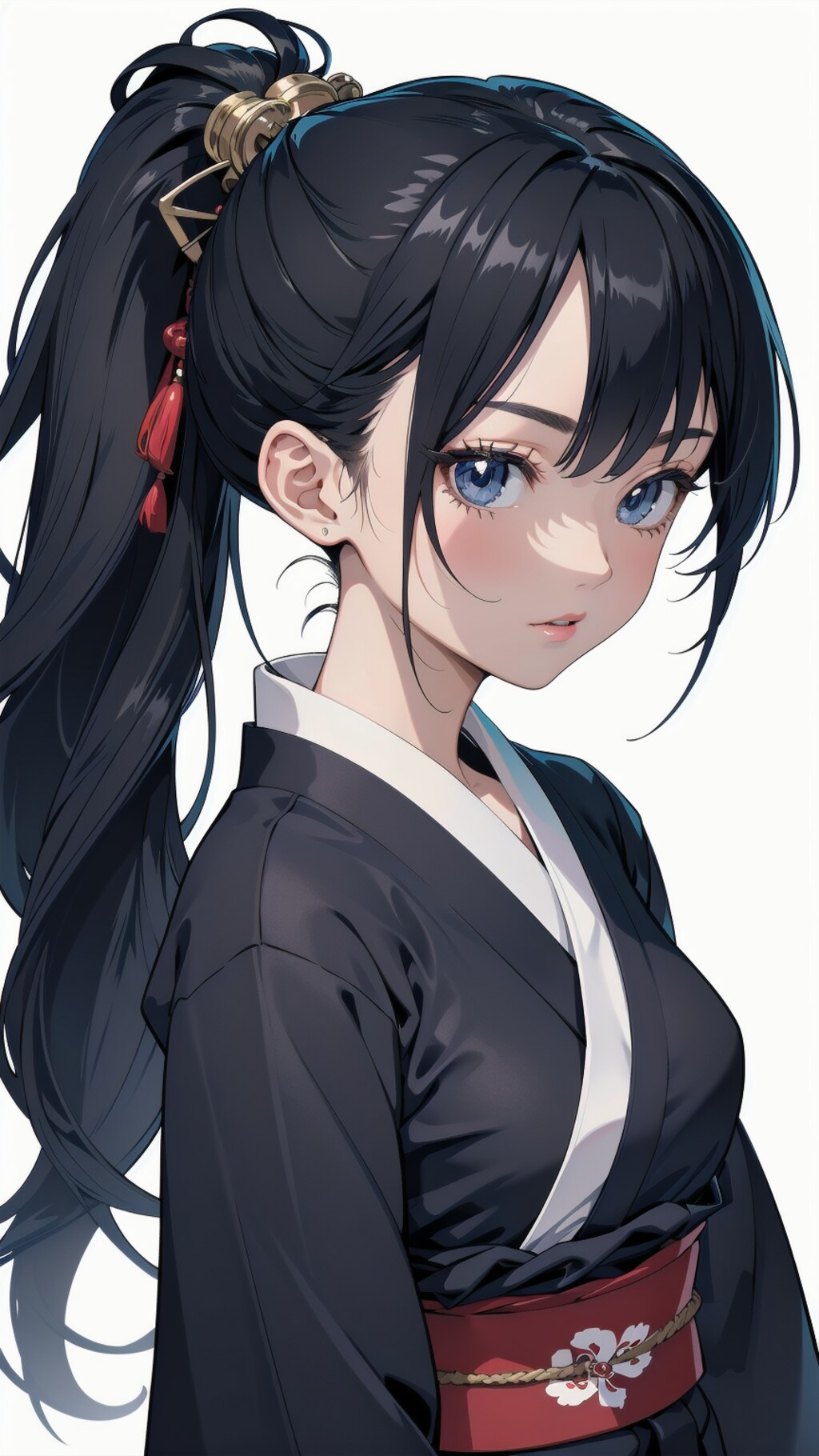 ポニーテール×袴①