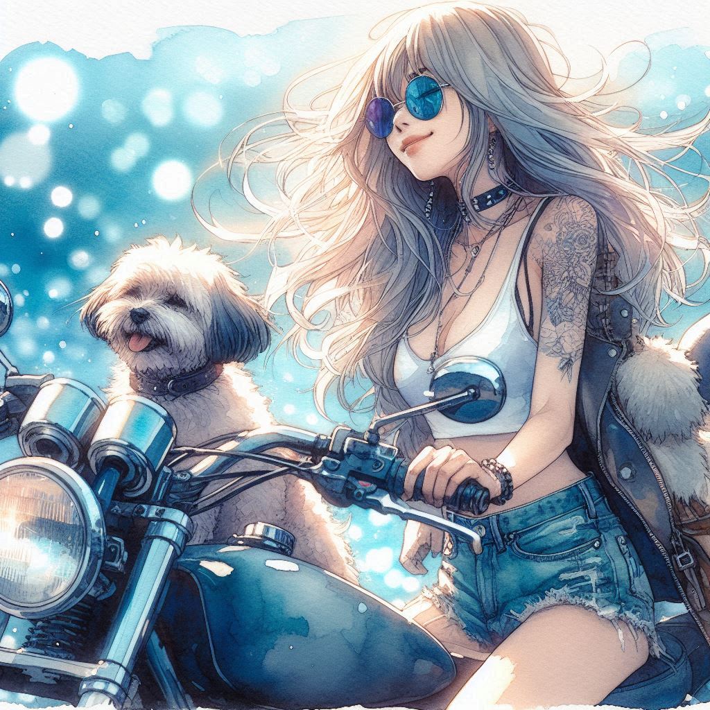 バイク | の人気AIイラスト・グラビア