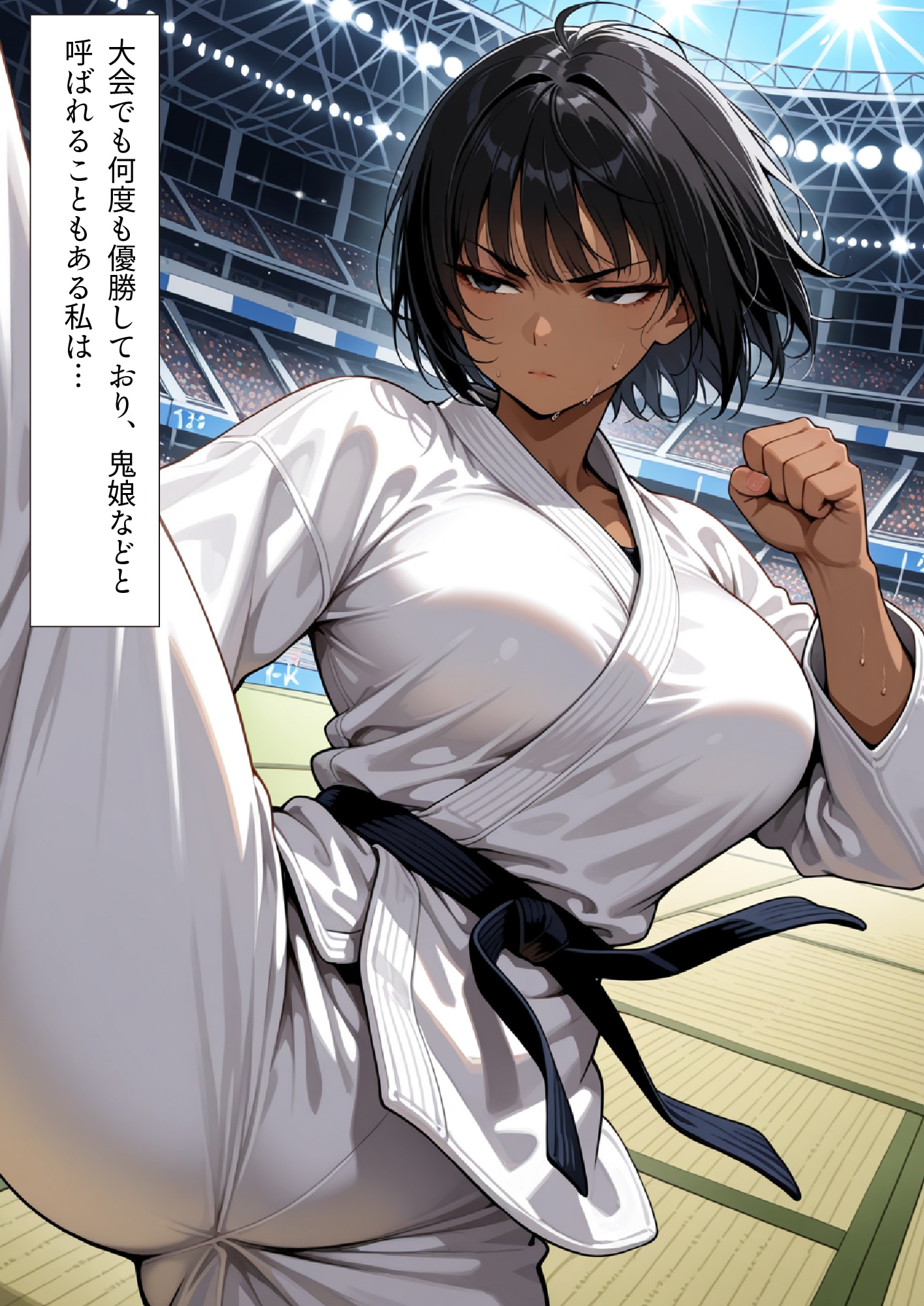 おじさん達にめちゃくちゃにされたい女●/A面「格闘女● 佐々木 葵」🥋次回作案🥋
