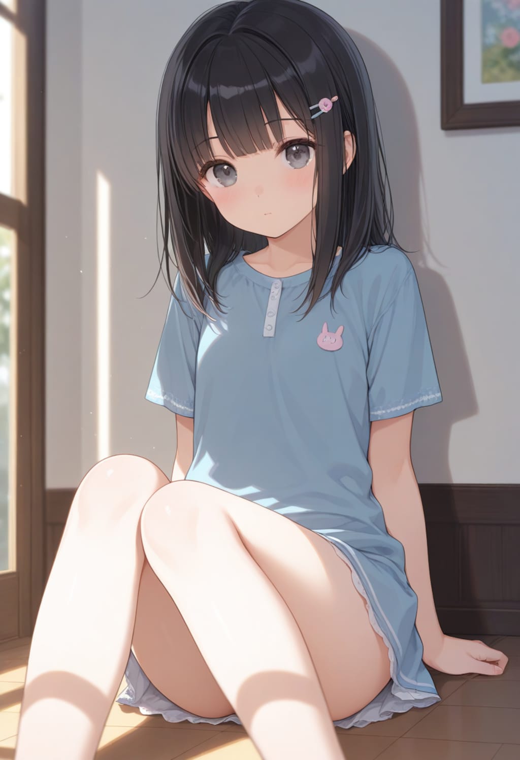 黒髪の美少女(312)