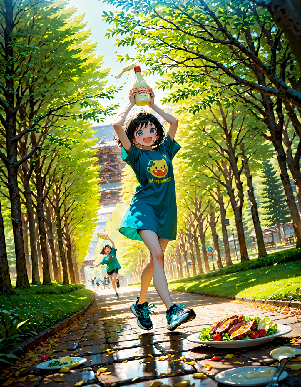 今日はオリジナルＴシャツの日。マヨネーズの日。豚の日。マヨサラダの日。「ラブベジ」の日　その４