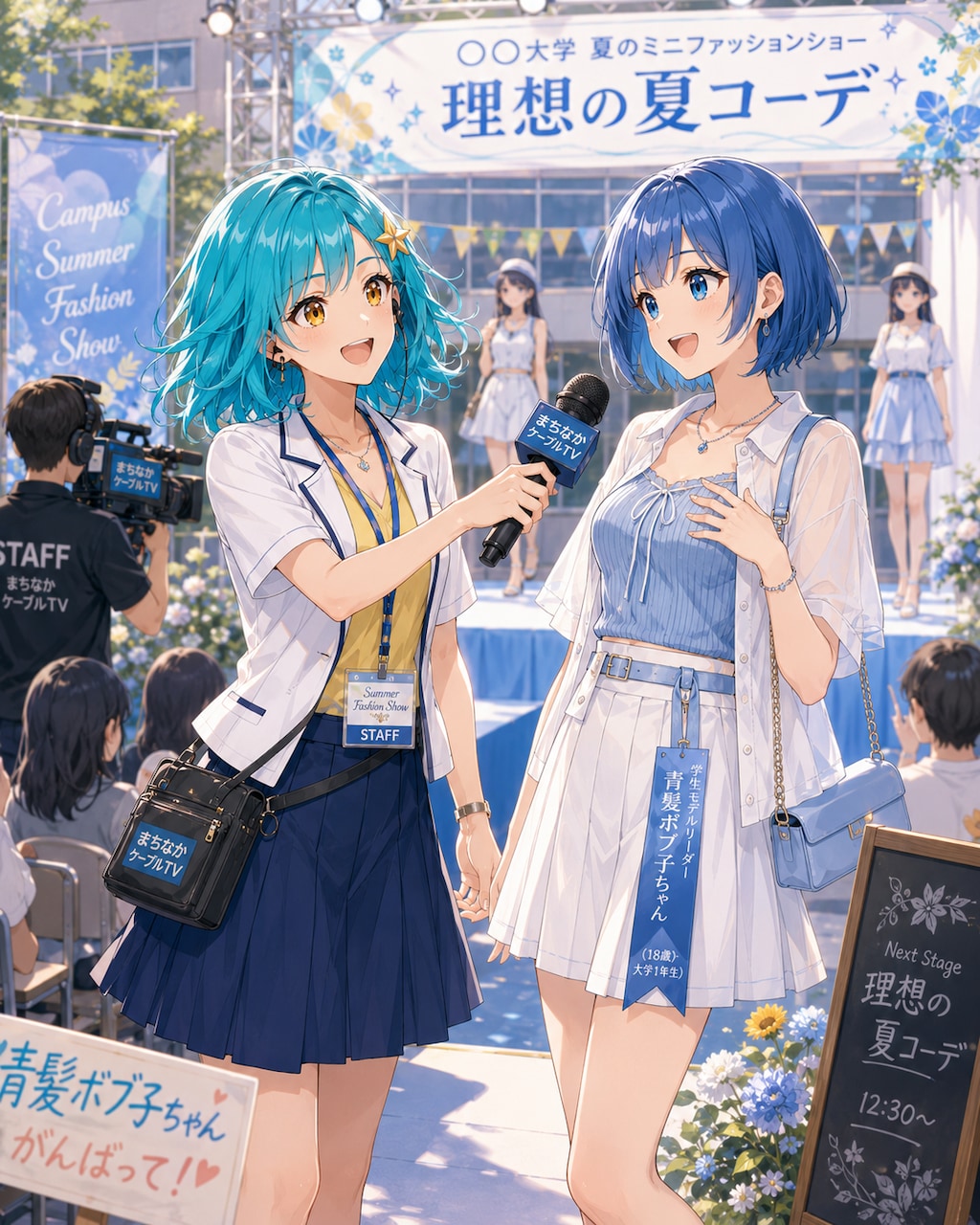 空野ミナミが取材する「理想の夏コーデ」