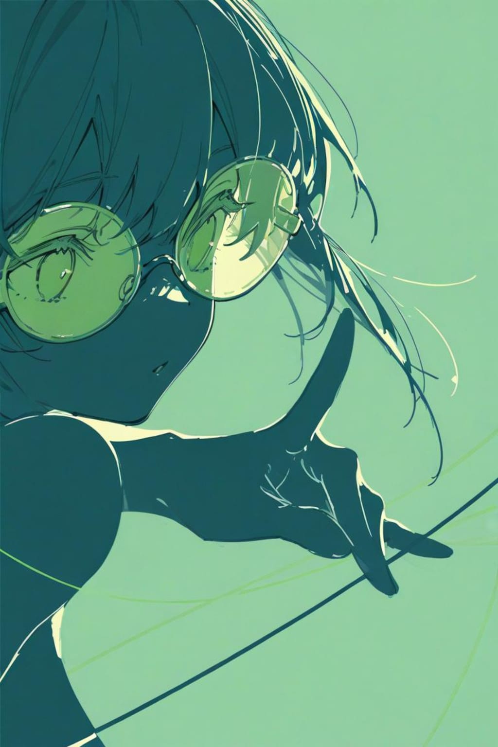 右手？左手？眼鏡だね!