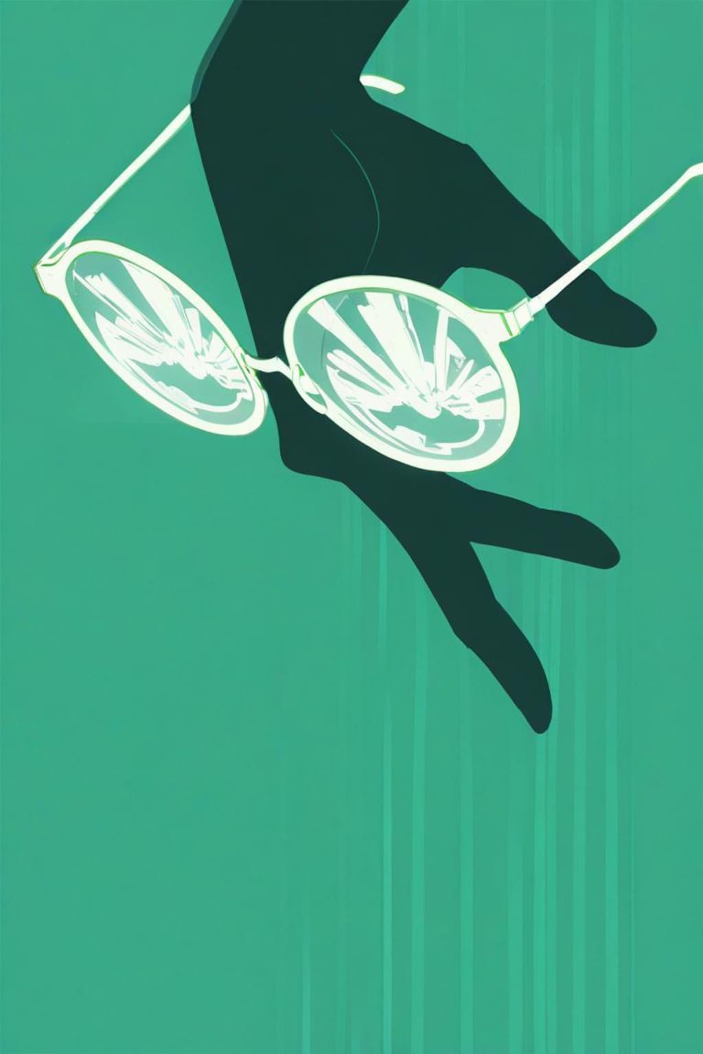 右手？左手？眼鏡だね!