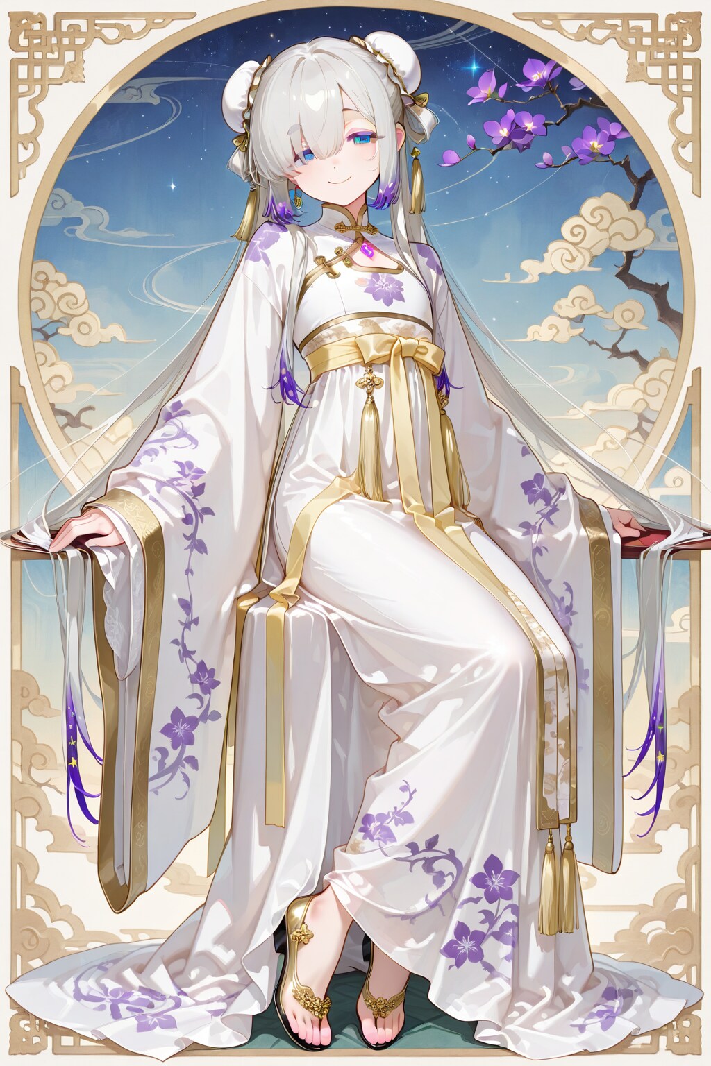 白チャイナ② | の人気AIイラスト・グラビア