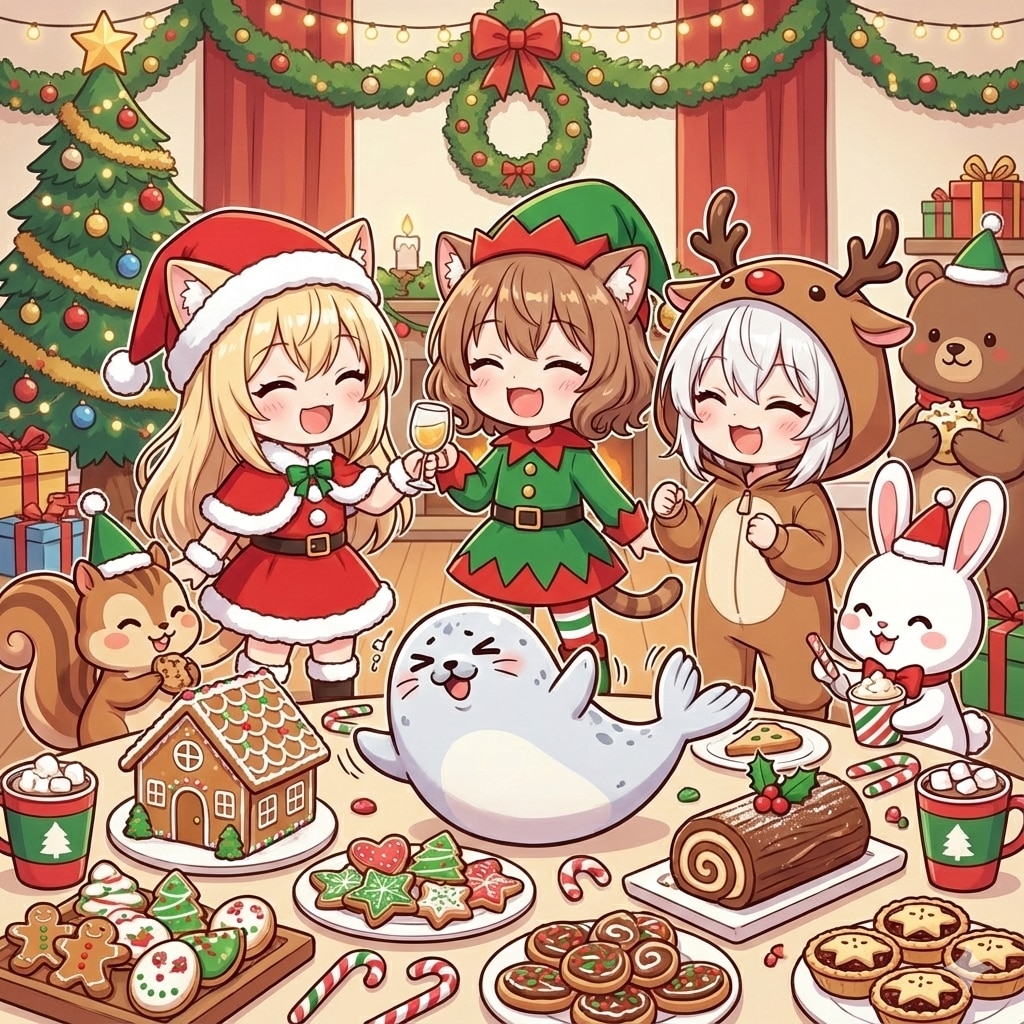 みんなでクリパ🎄