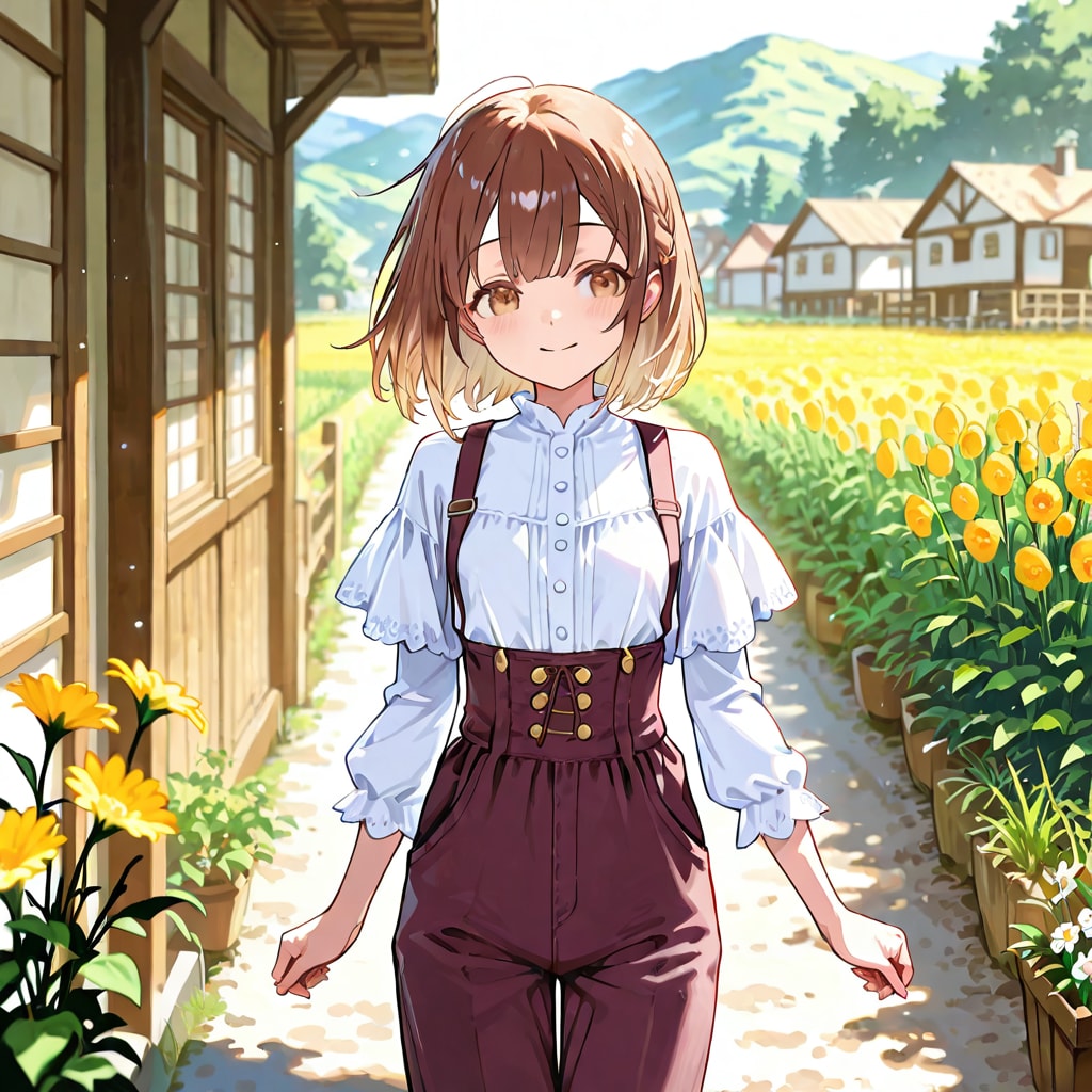 農村にて | の人気AIイラスト・グラビア