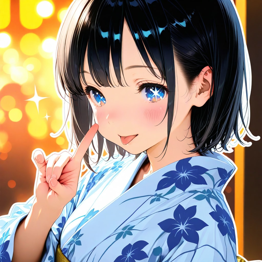 あっかんべー😜