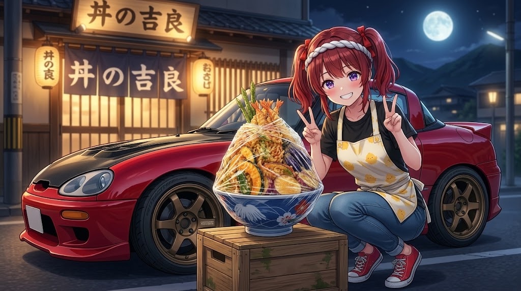 はっぴーピース✌天丼届けるよ🩷幼女ちゃん