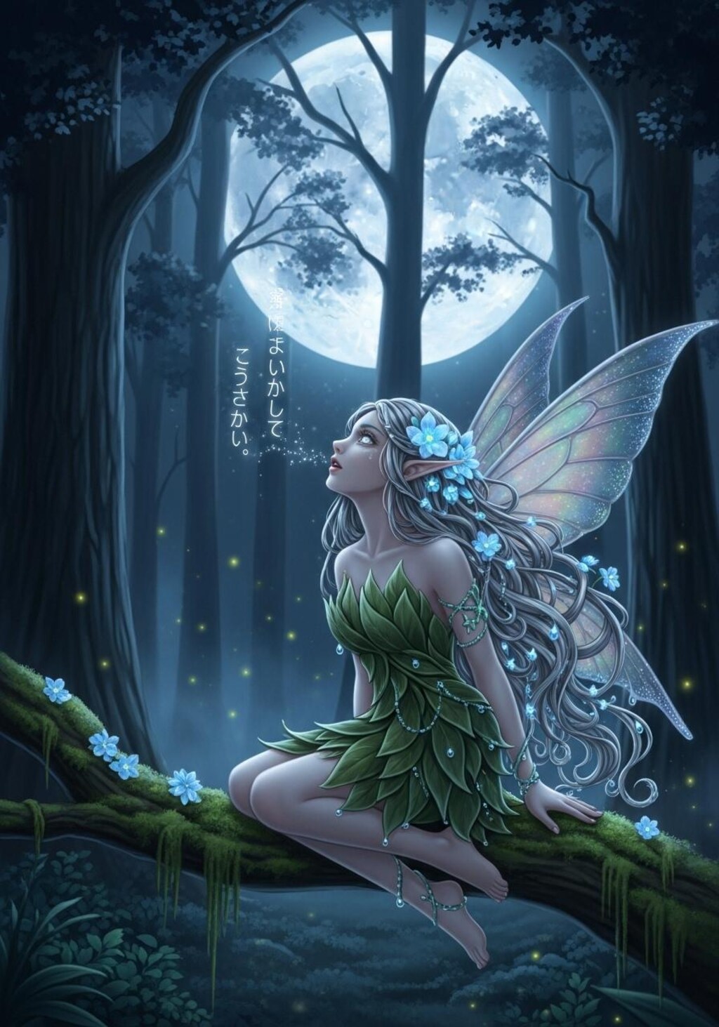 きょうは妖精さんに喋ってもらった