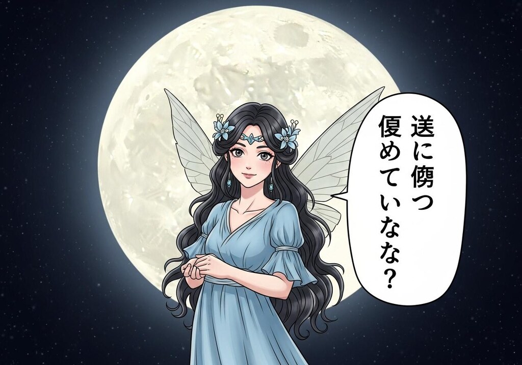 きょうは妖精さんに喋ってもらった