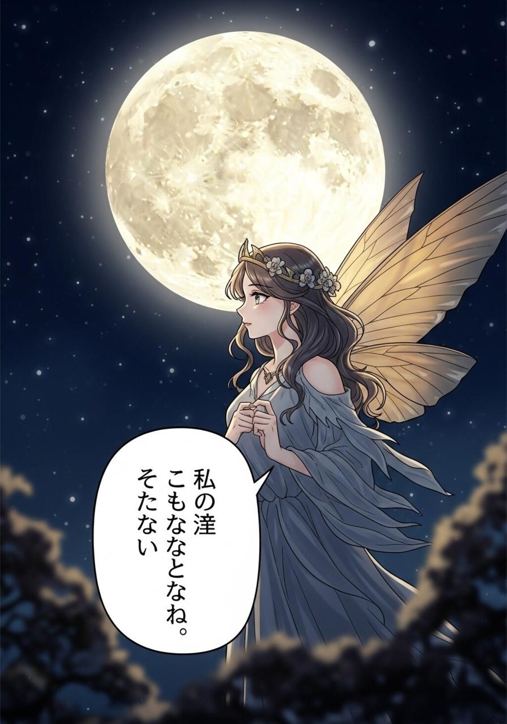 きょうは妖精さんに喋ってもらった