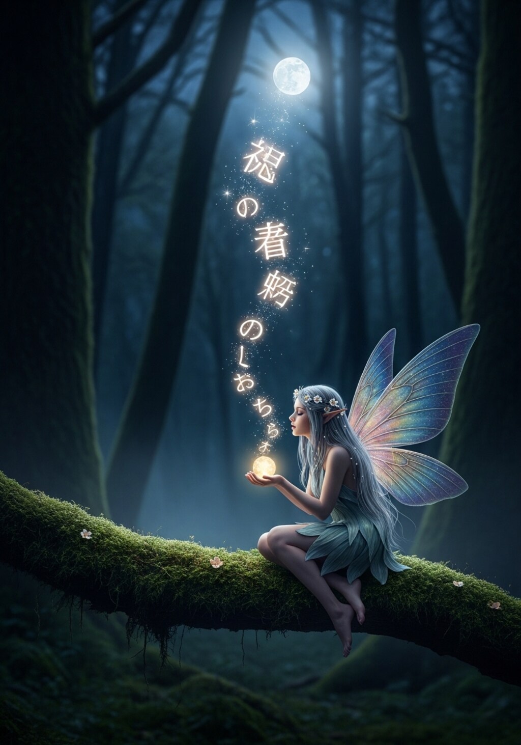 きょうは妖精さんに喋ってもらった