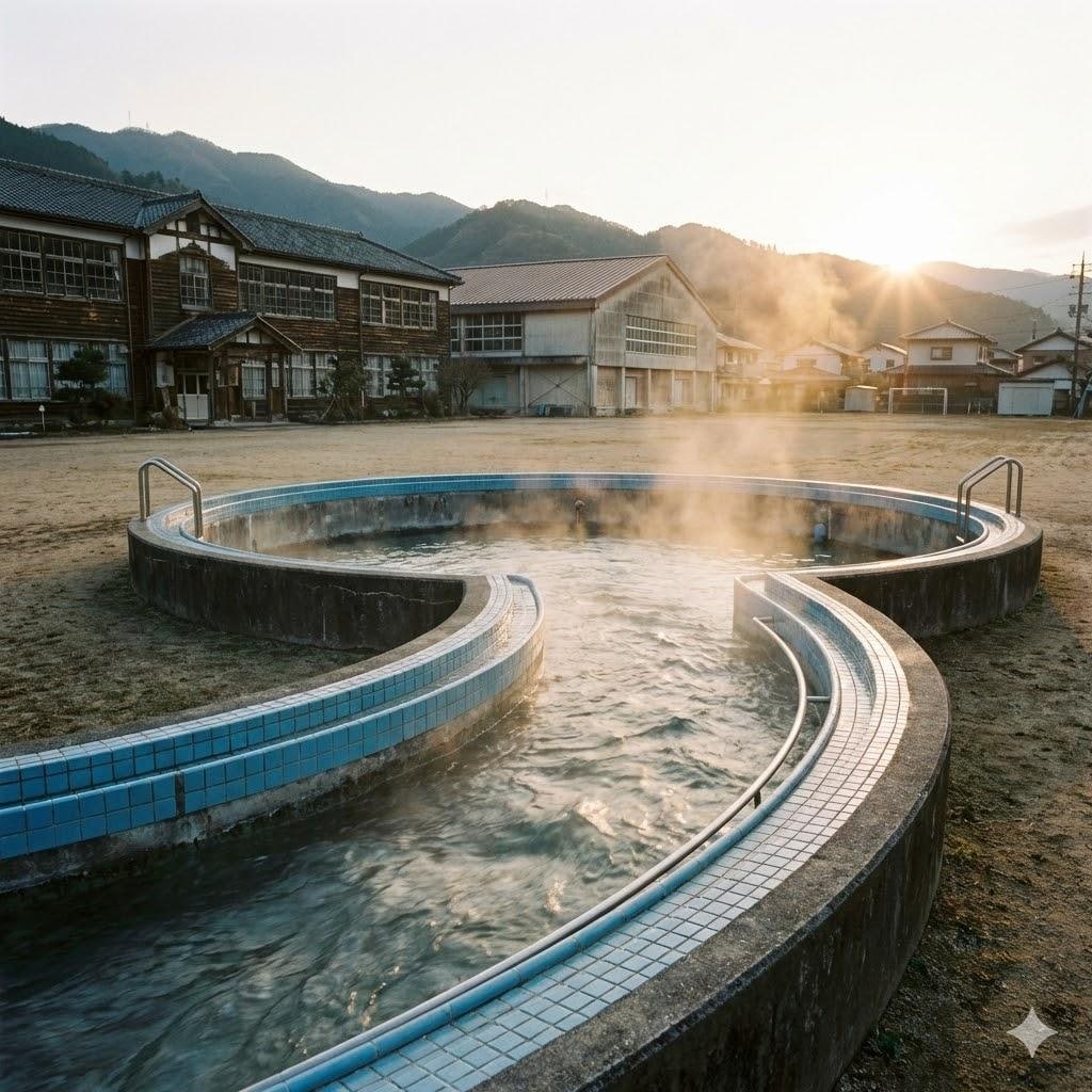 グラウンドのお湯設備
