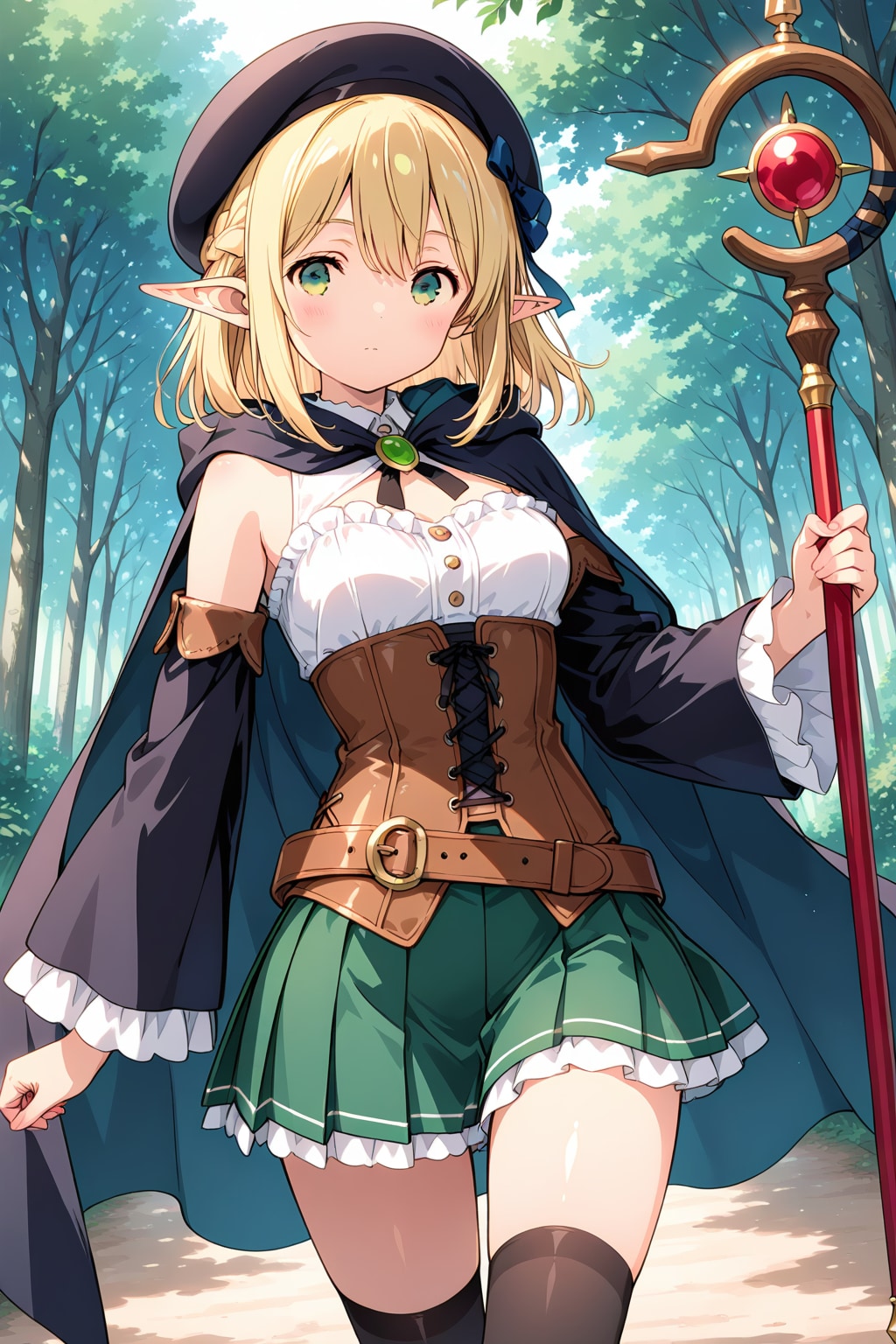 weedsさん所のエルフさん | の人気AIイラスト・グラビア