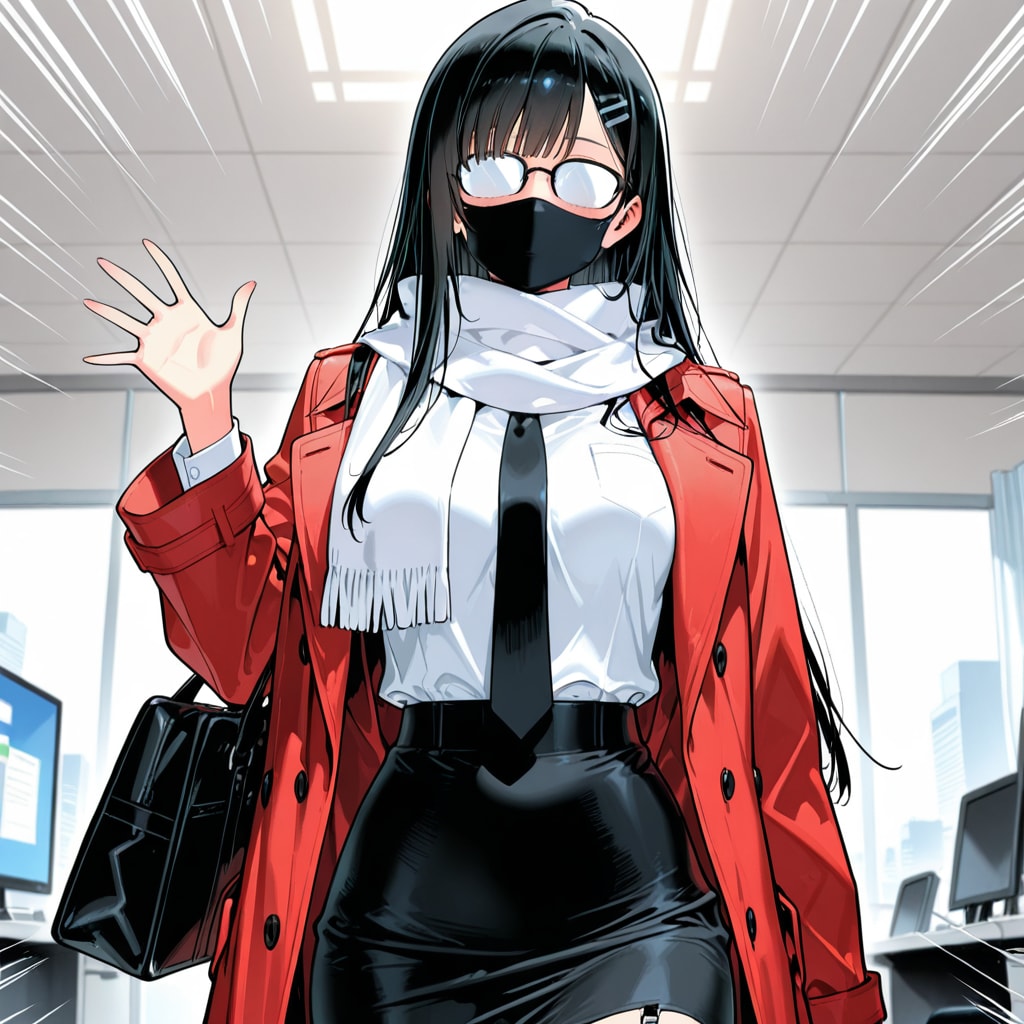 職場復帰した後輩 | の人気AIイラスト・グラビア