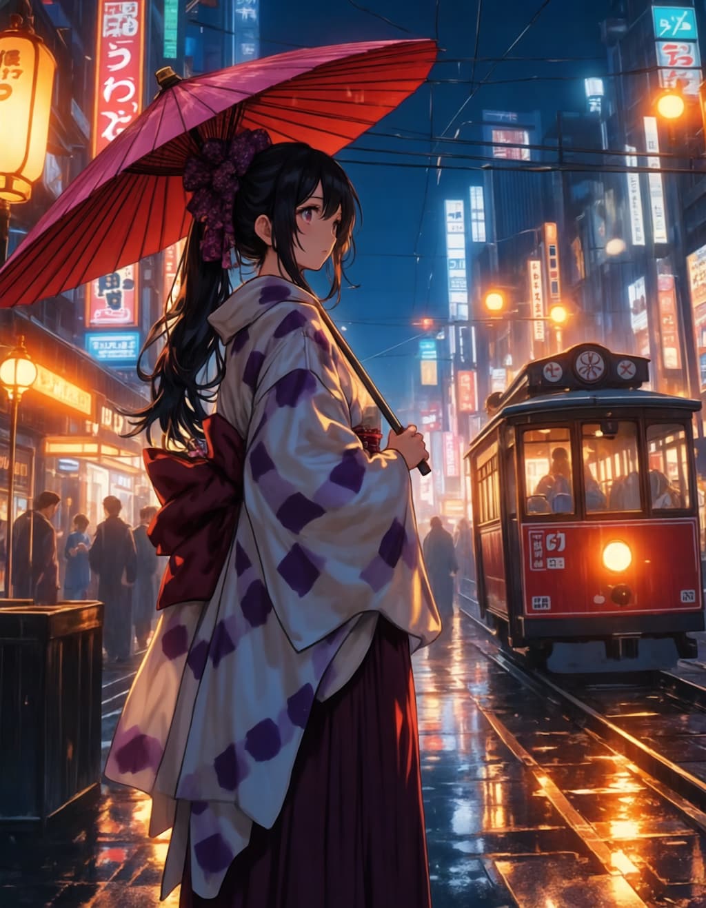 大正の夜街