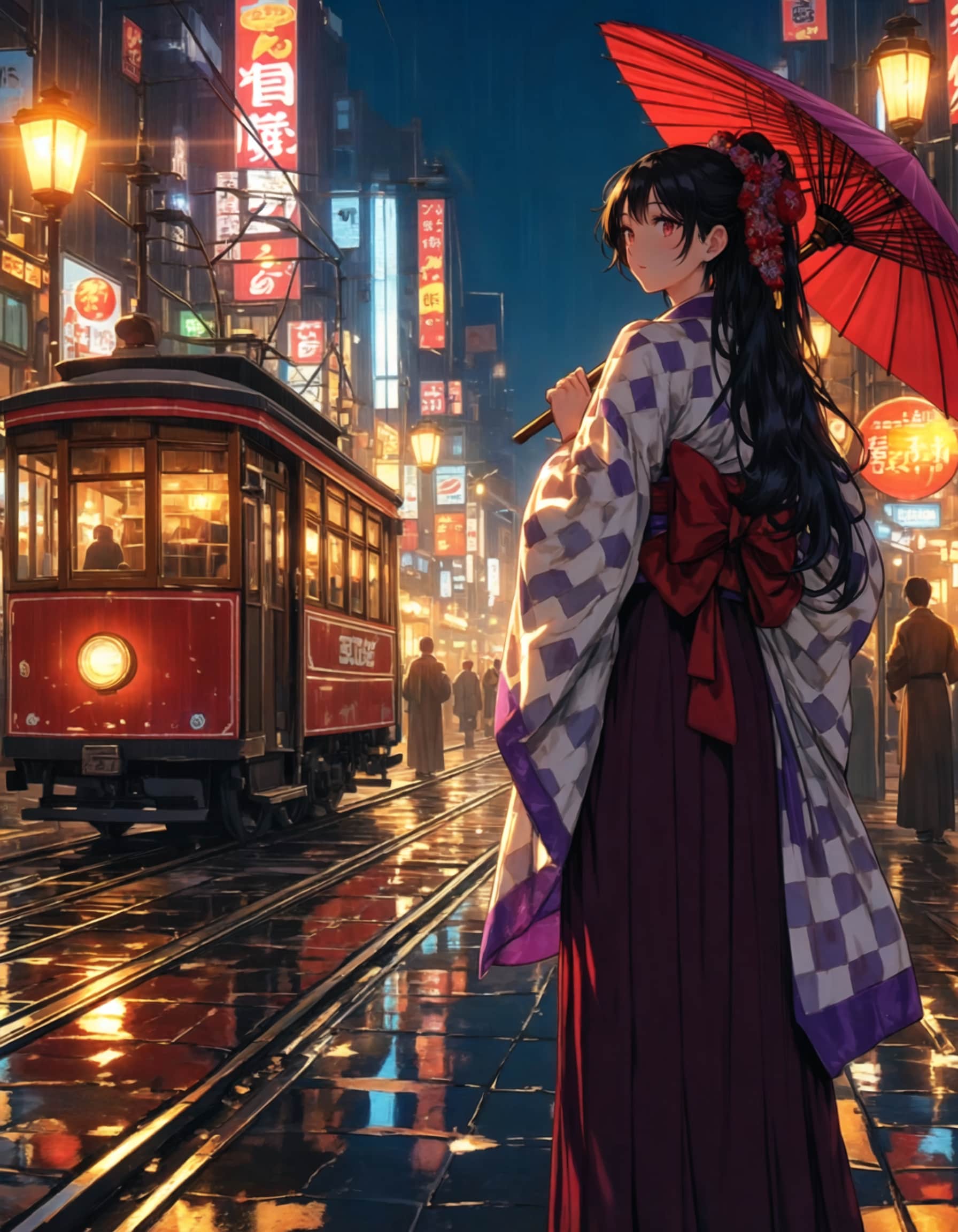 大正の夜街