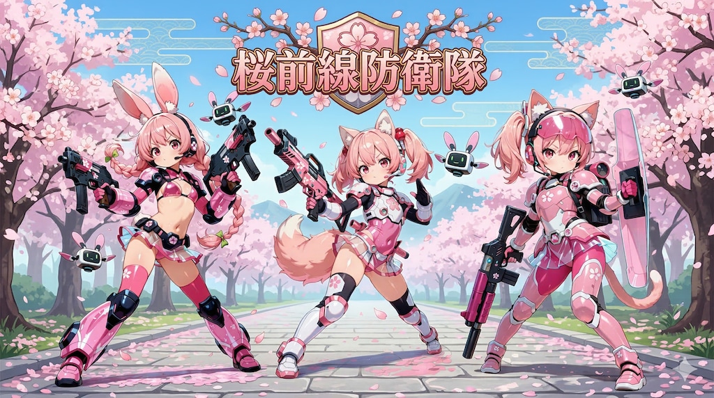 桜前線防衛隊！