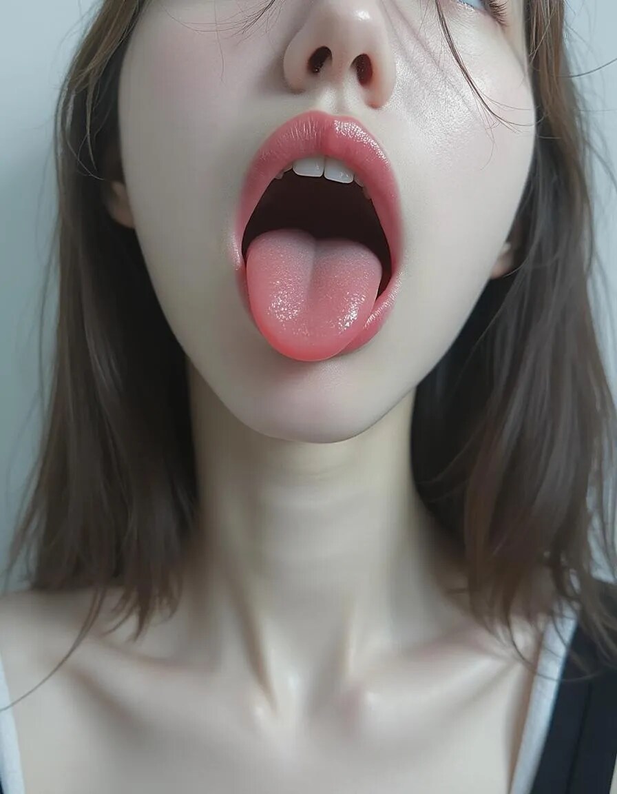 全国の舌フェチに捧げる！舌出し美女