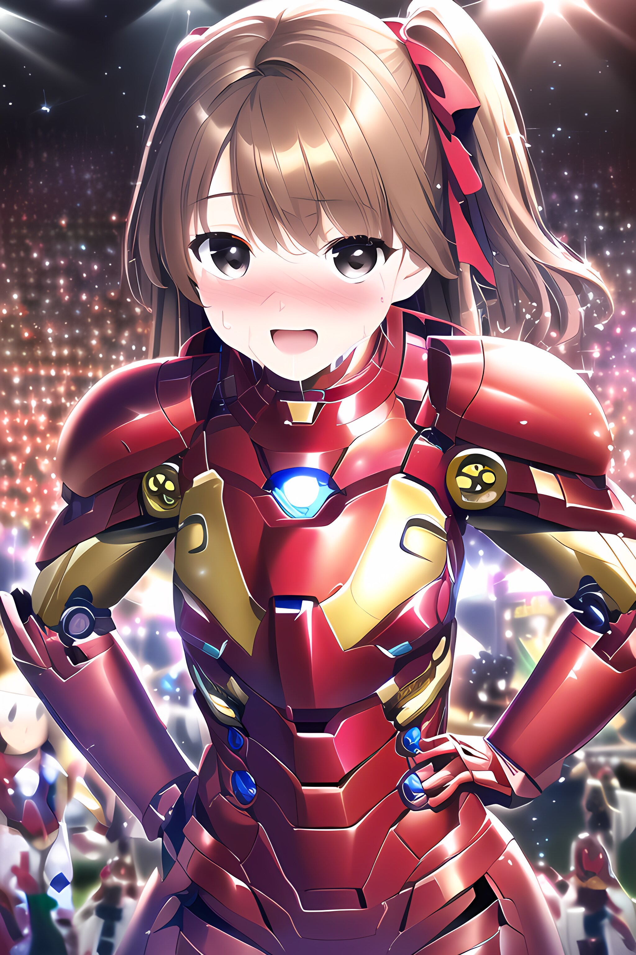 アイアンマンコスプレアイドル“アイアンガールズ”