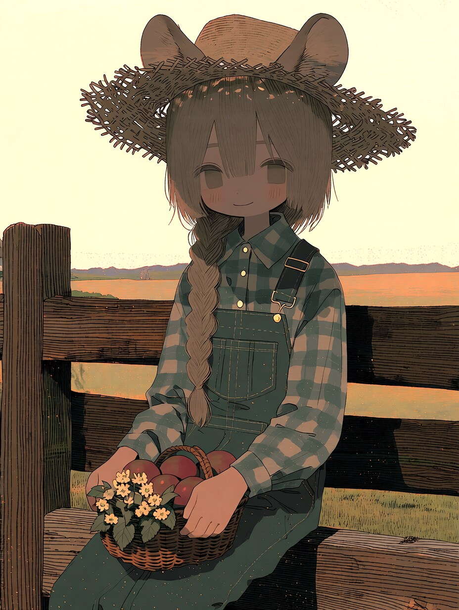 いろんな髪型ガール