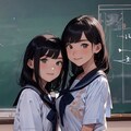 2人とセーラー服と女子高校生と 2枚目
