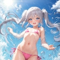 ちっぱい琴音♡水着編 3枚目