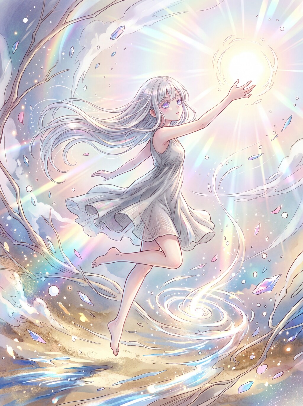 光へ舞う夢幻の少女