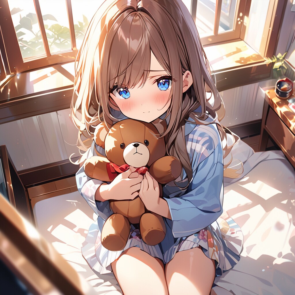 まだ寝ぼけている女の子 | の人気AIイラスト・グラビア