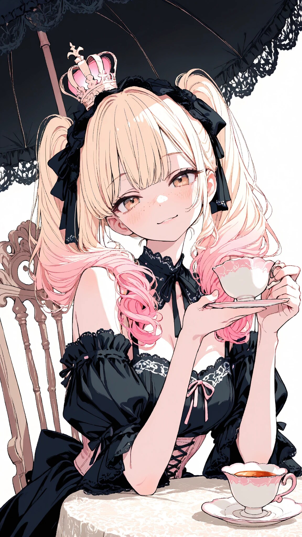 白ギャル　アフタヌーンティー