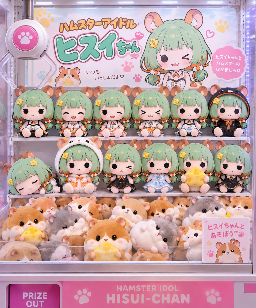 クレーンゲームって楽しい♪