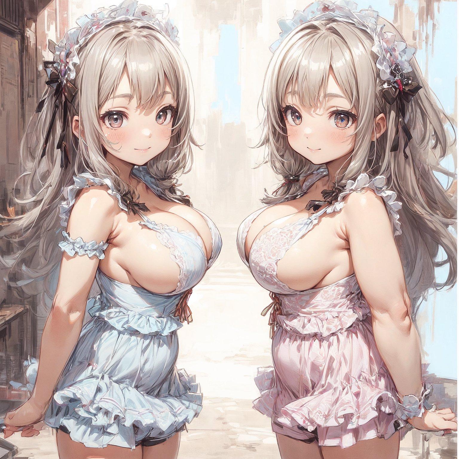 巨乳、横乳、双子