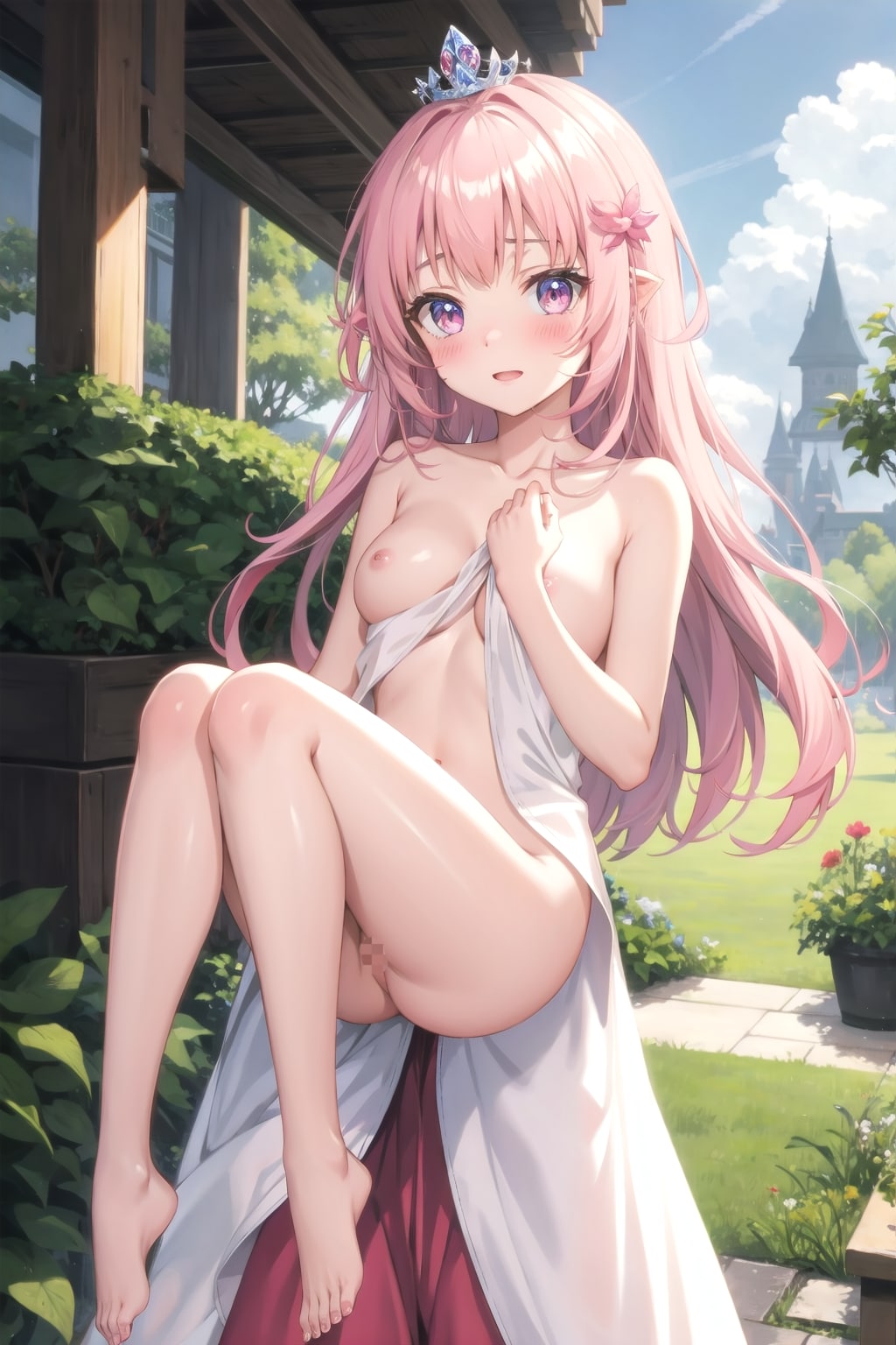 今日のエロ💕　お姫様抱っこ(裸)💕