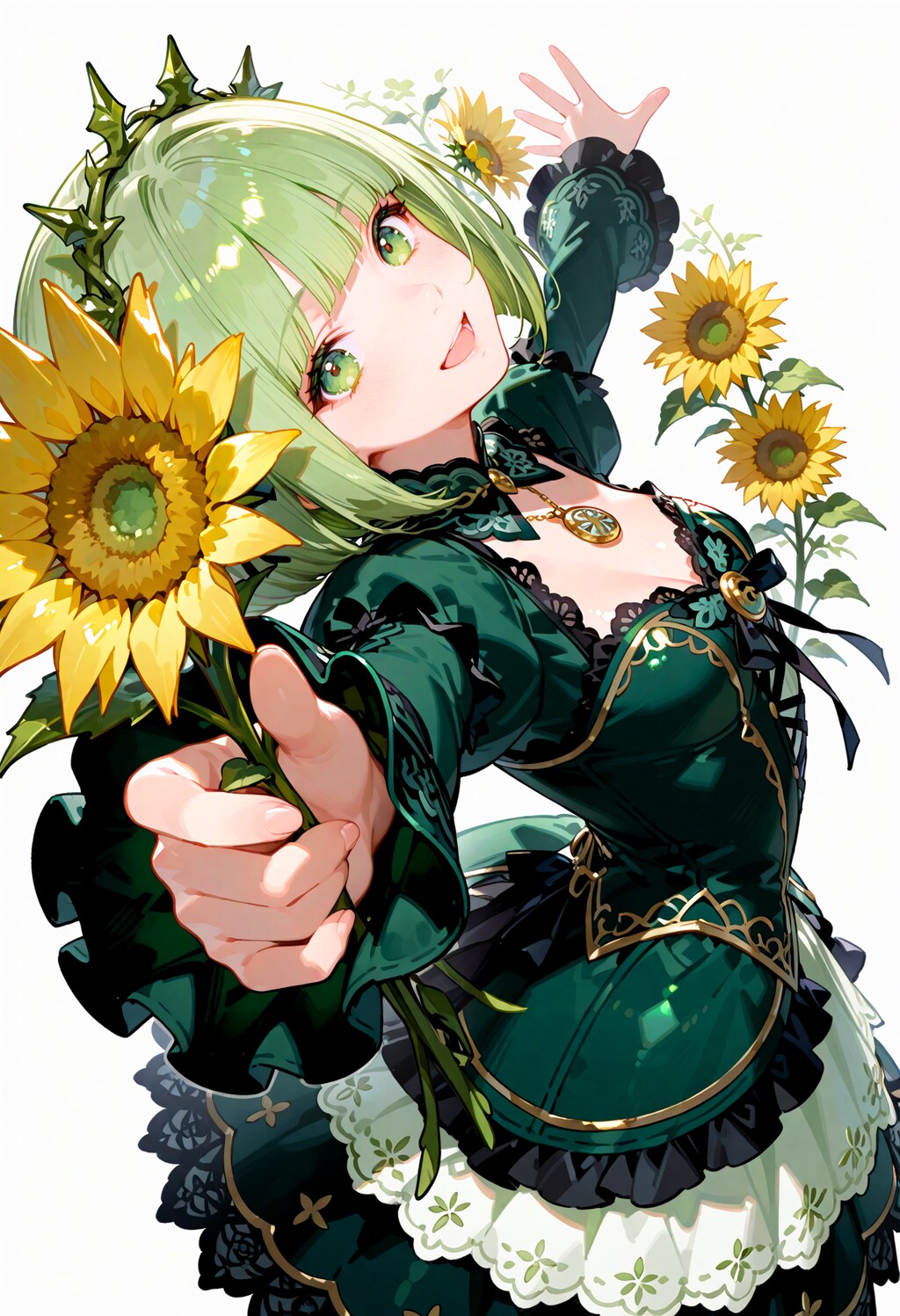 たくさんのお花。