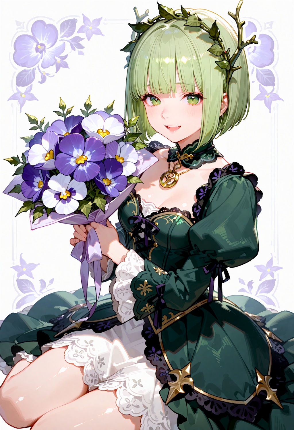 たくさんのお花。