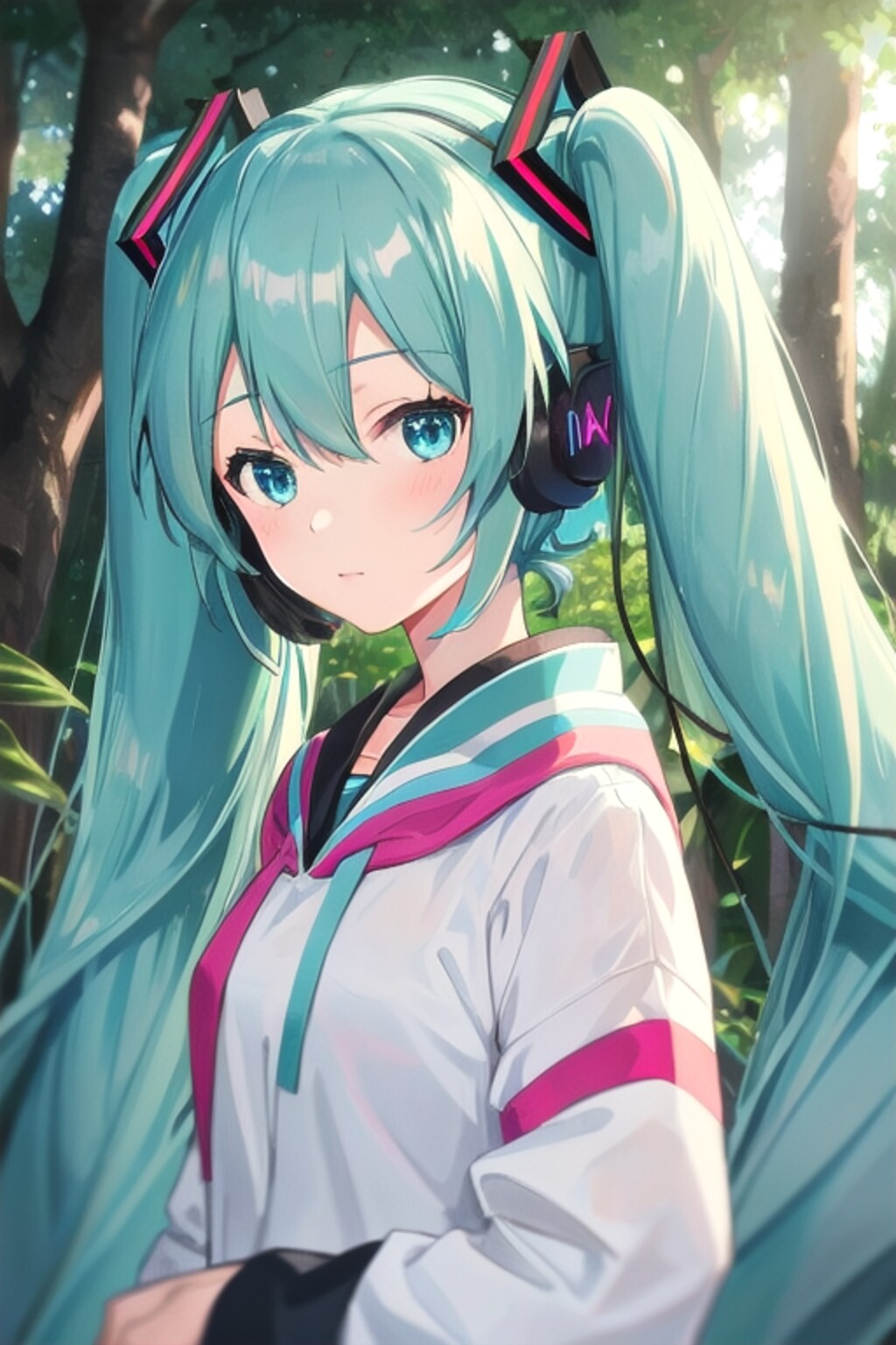 初音ミク似の子