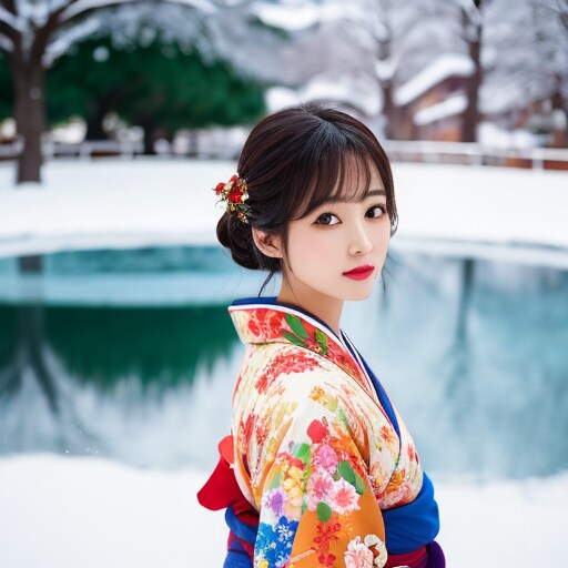 着物美人