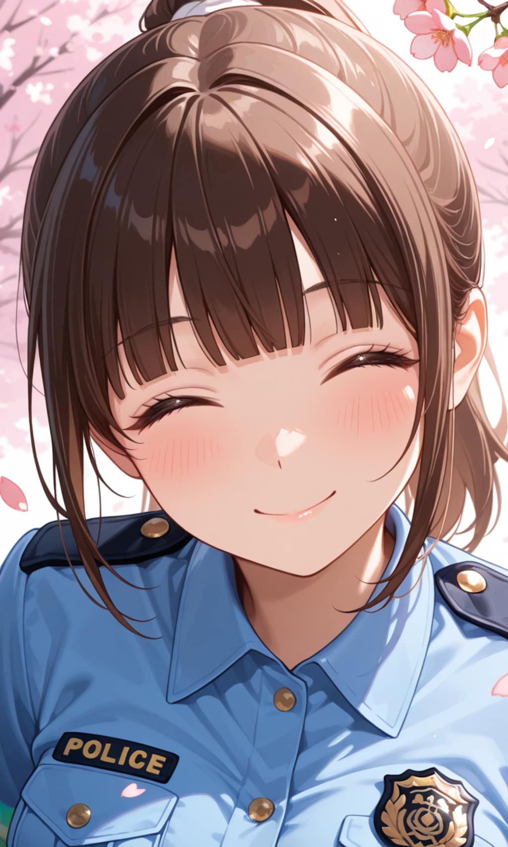 【うちの子】春の交通安全ポスター