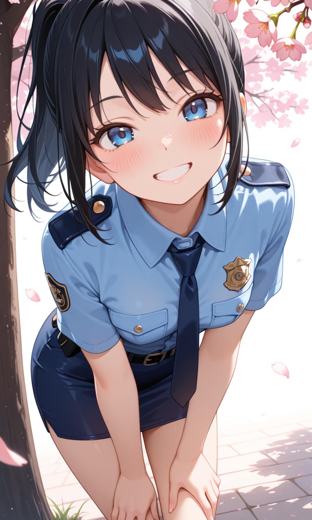 【うちの子】春の交通安全ポスター