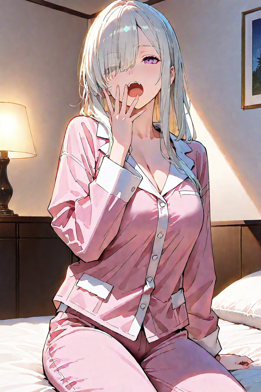 「ふわぁ……おやすみなさい」