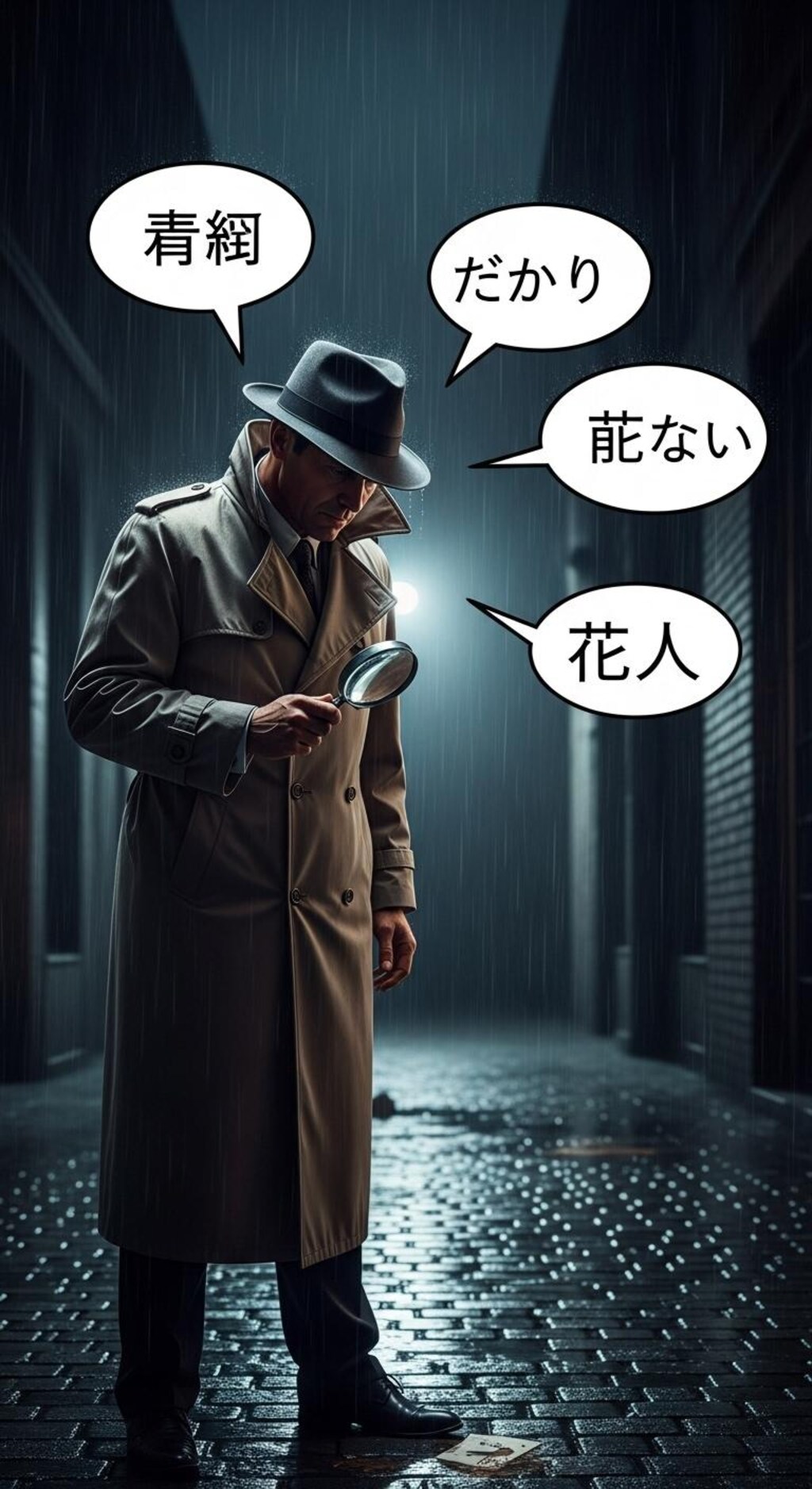 今日は探偵に喋らせてみた